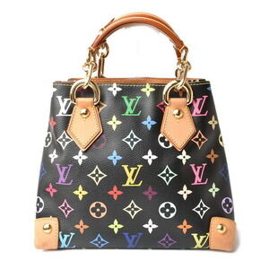 Louis Vuitton handbag Audra Multicolore Multicolor Noir Black